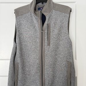 Vineyard Vines Men's Heather Gray Vest